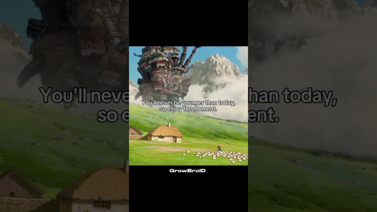 Enjoy every moment. #motivation #ghibli #aesthetic #poetry #reminder