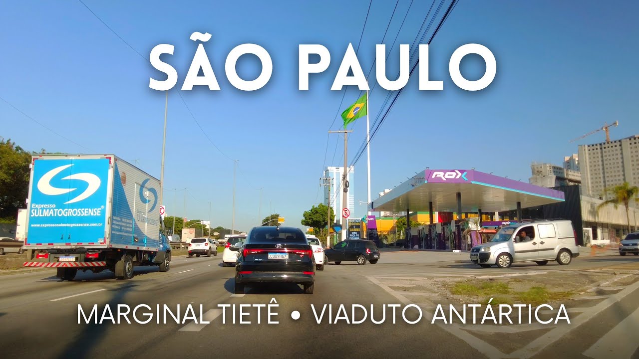 🇧🇷 Sobrevivendo ao Tr&acirc;nsito de S&atilde;o Paulo! 4K