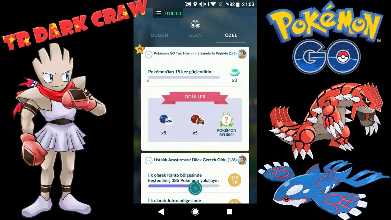 99 | Pokemon Go Tur: Hoenn Görevi! | Kadim Groudon & Kadim Kyogre! | Latios & Latias! | Unown!