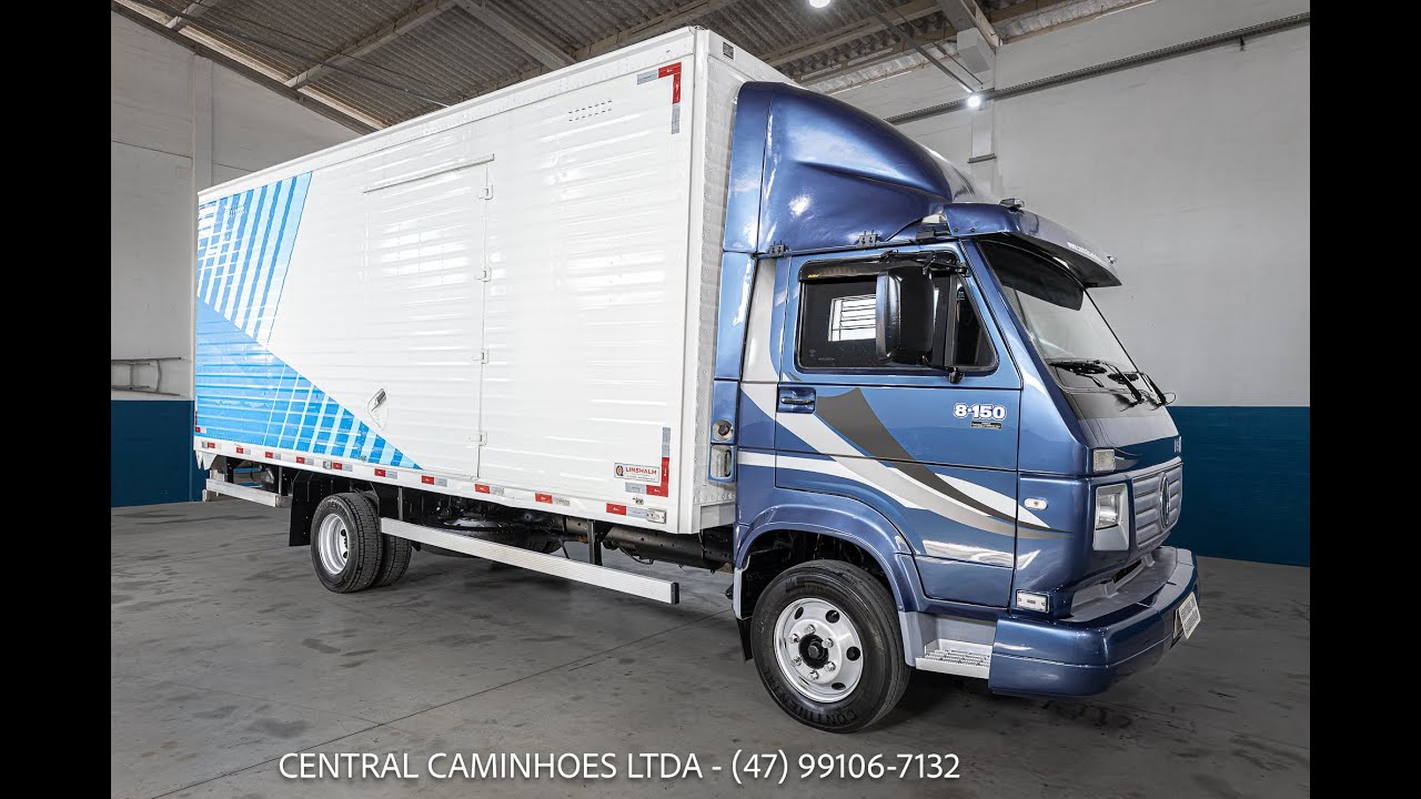 VOLKSWAGEN 8.150 WORKER ANO 2005 COM BAU LINSHALM DE 6.20m (VENDIDO)!!