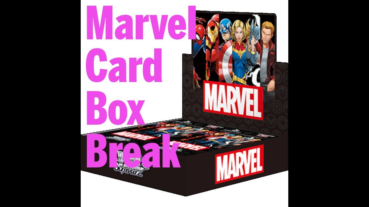 Watch Me Open Marvel Weis Schwarz JPN Trading Cards! Part 1 of ?