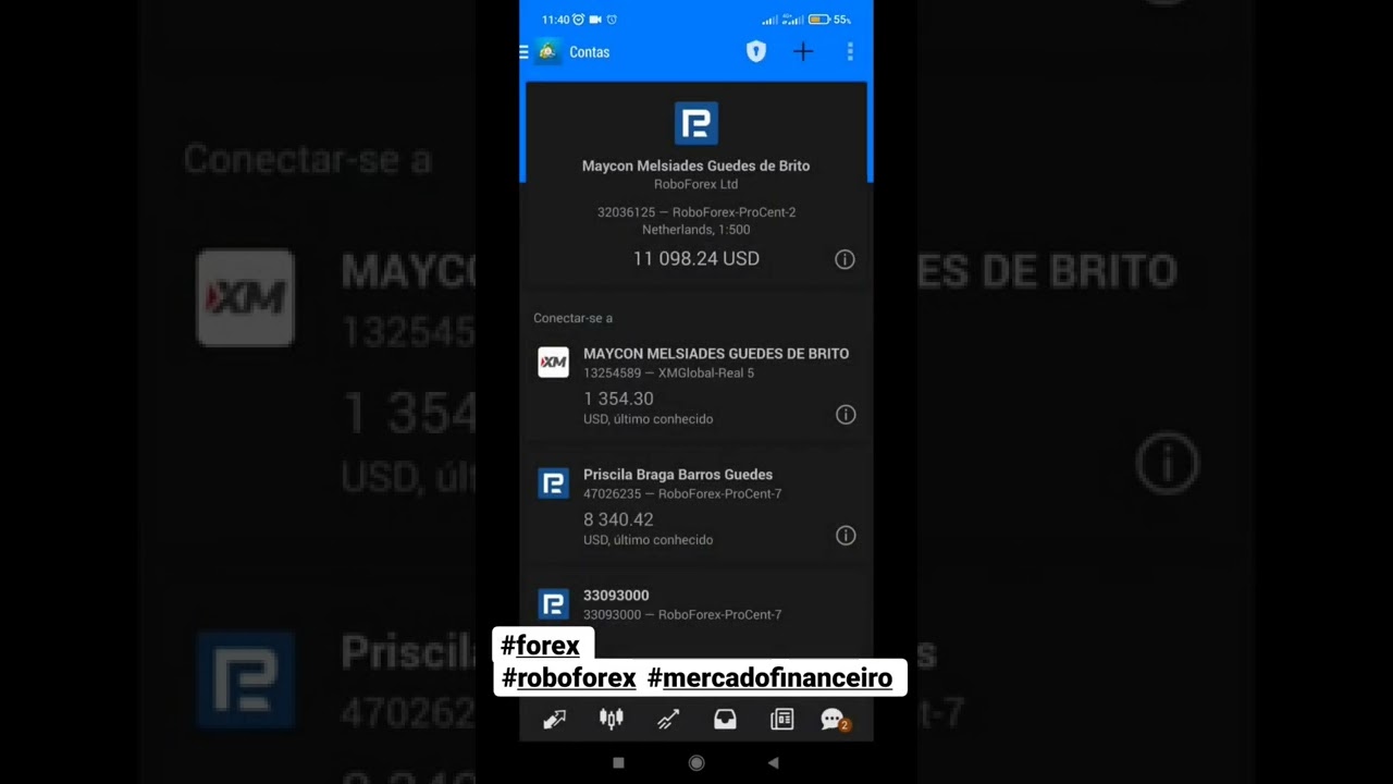 OPERANDO NA B3 E NO FOREX COM ROB&Ocirc;S AUTOMATIZADOS! 🤖forex #roboforex #b3 #mercadofinanceiro
