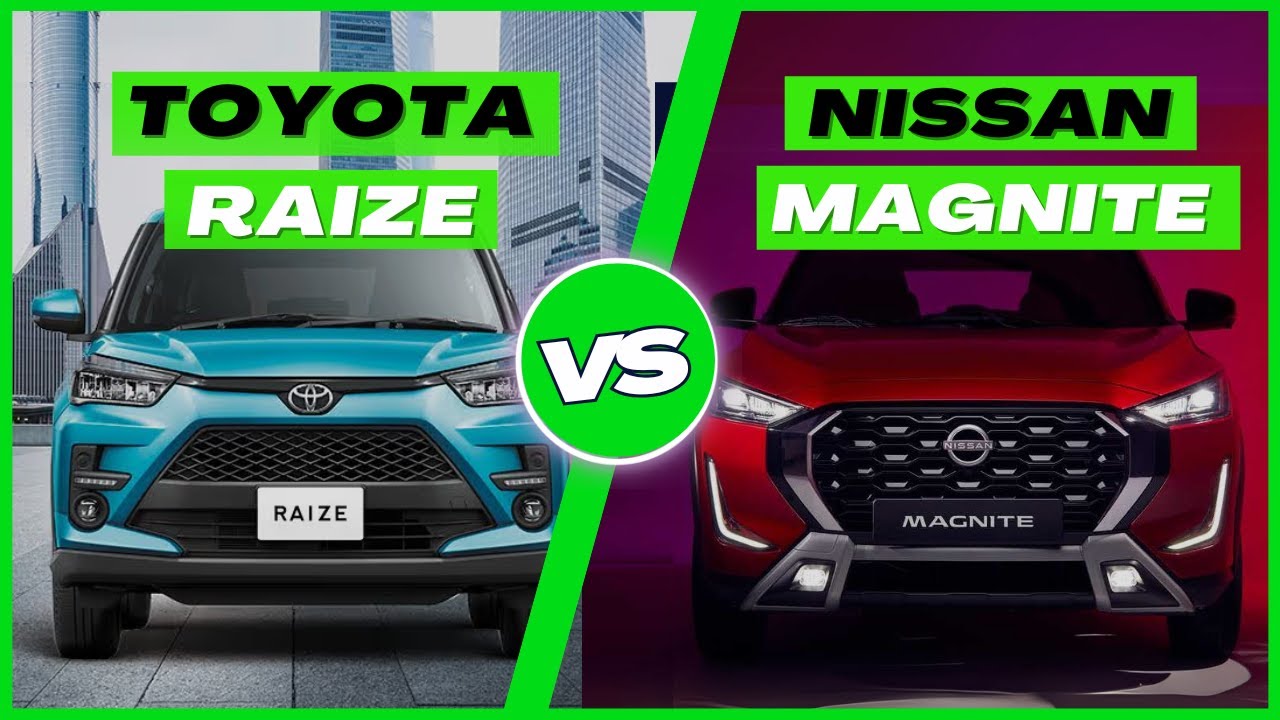 Nissan Magnite vs Toyota Raize 🚗 ¿Cuál es el mejor SUV urbano en 2025?