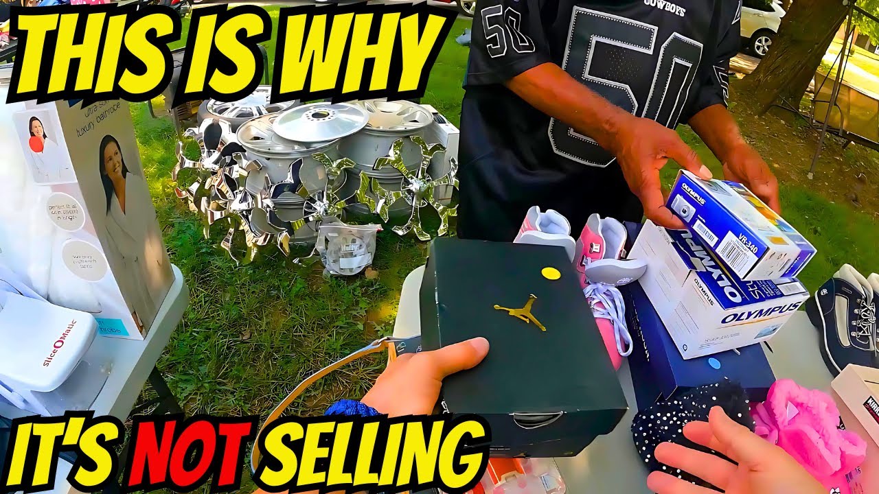 WHO'S DOING THE PRICING AT THIS GARAGE SALE