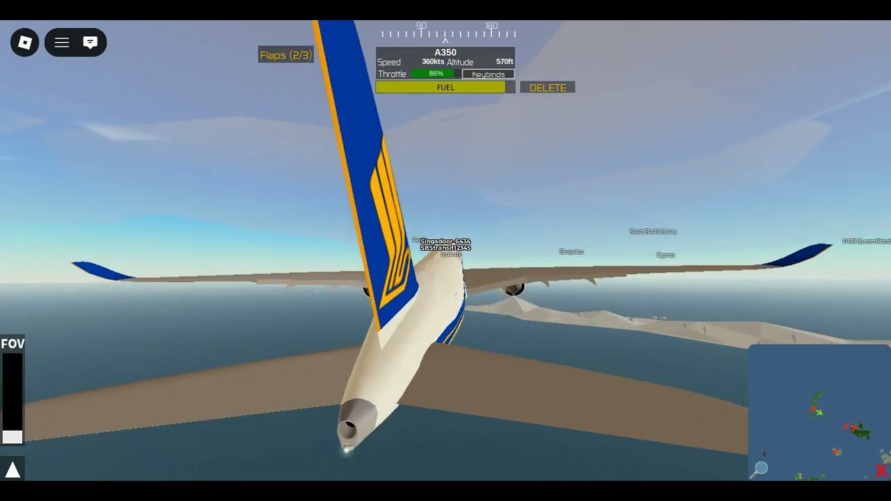 SQ Flight 6343