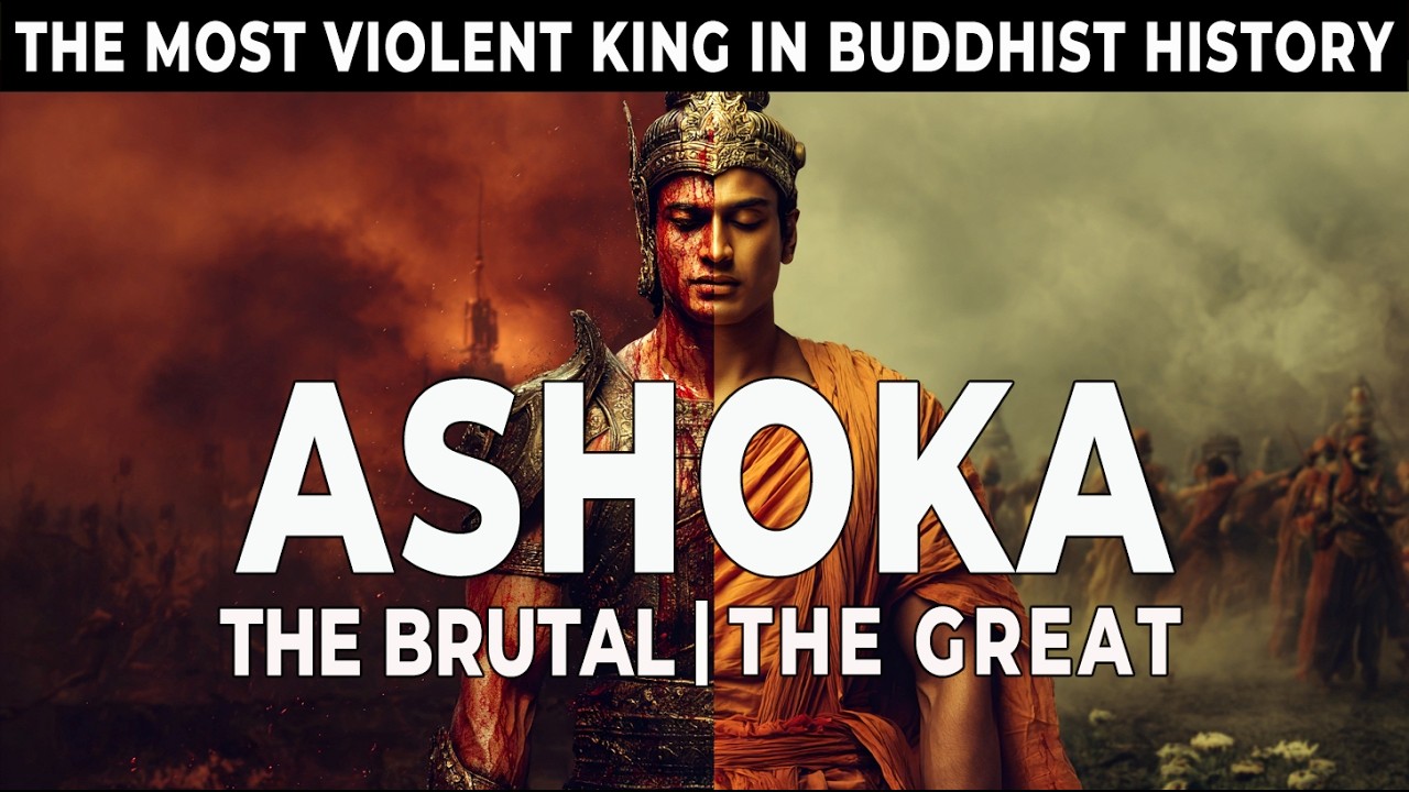 ASHOKA: The BRUTAL Emperor Who Became BUDDHISM's Greatest King