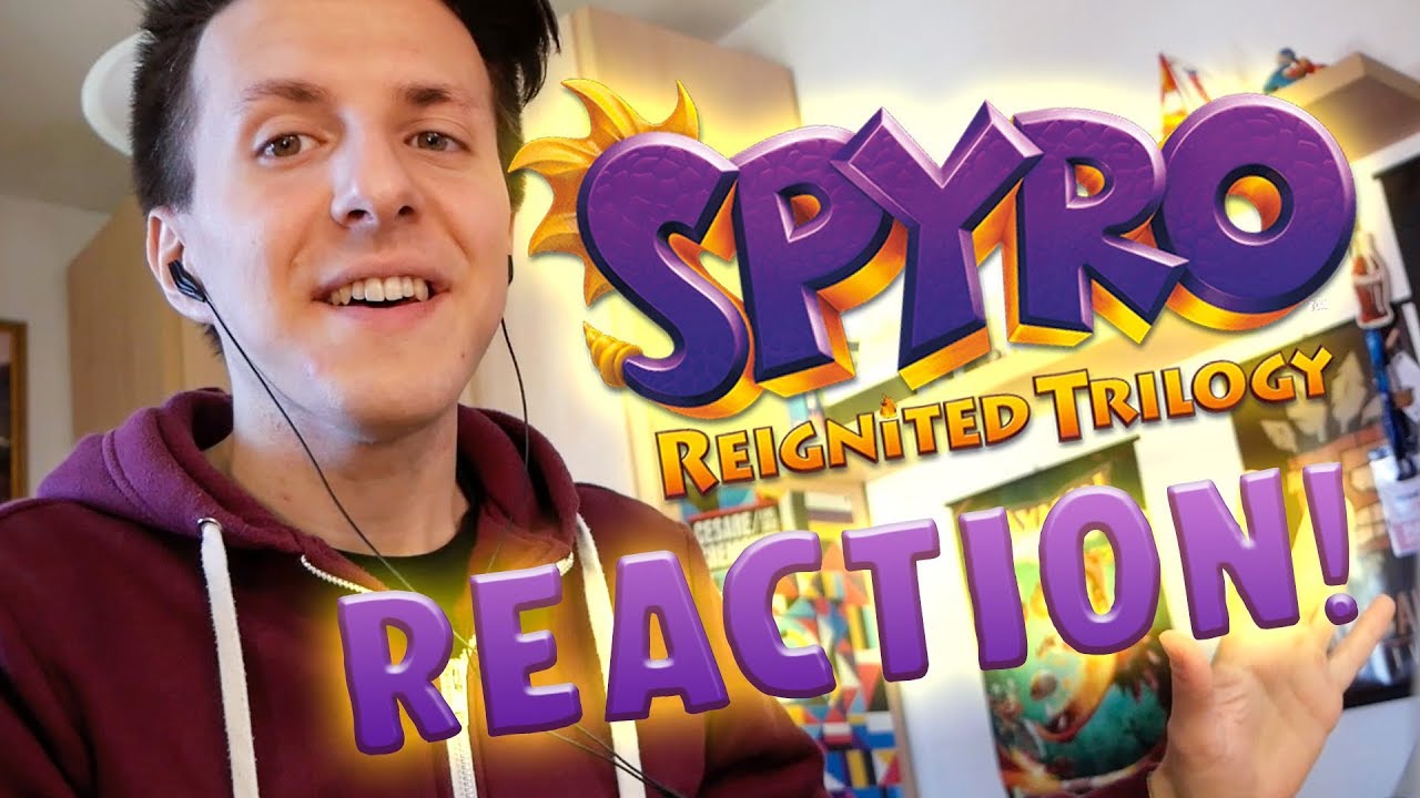 SPYRO REIGNITED TRILOGY REACTION!