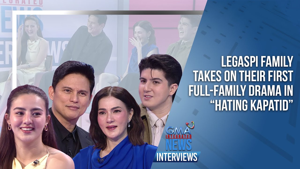 Legaspi fam takes on their first full-family drama, Hating Kapatid | GMA Integrated News Interviews