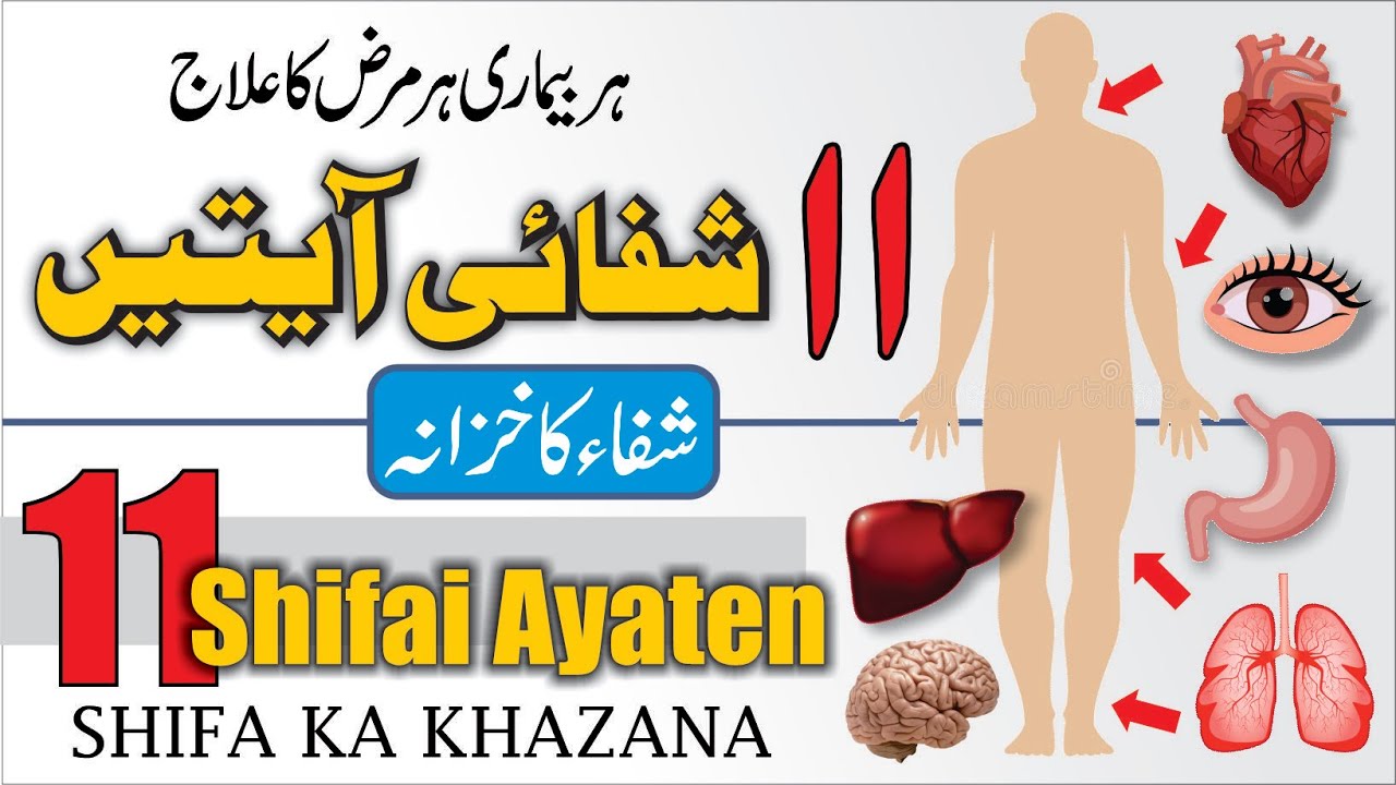 QURAN SE SHIFA | 11 SHIFAI AYATEN - Dr. Fahad Artani Roshniwala | Roshni Centre