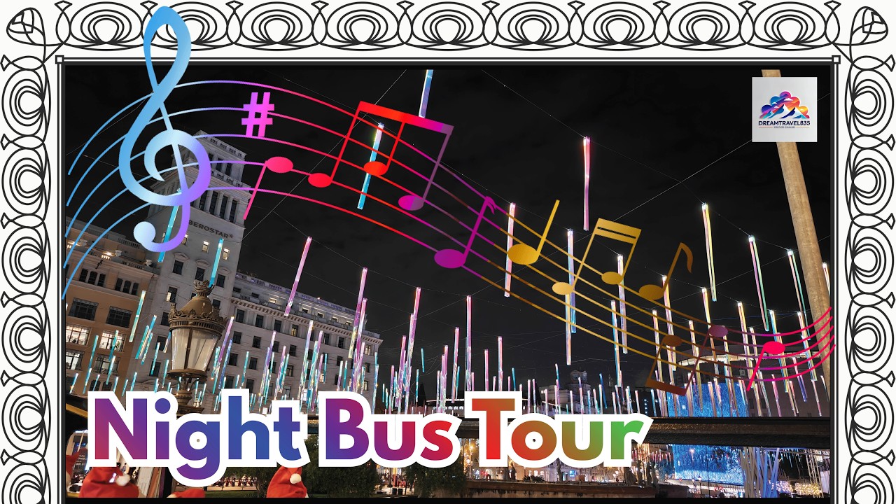 Christmas (Night bus tour 1) #barcelona #vacation #tour #travel #christmas