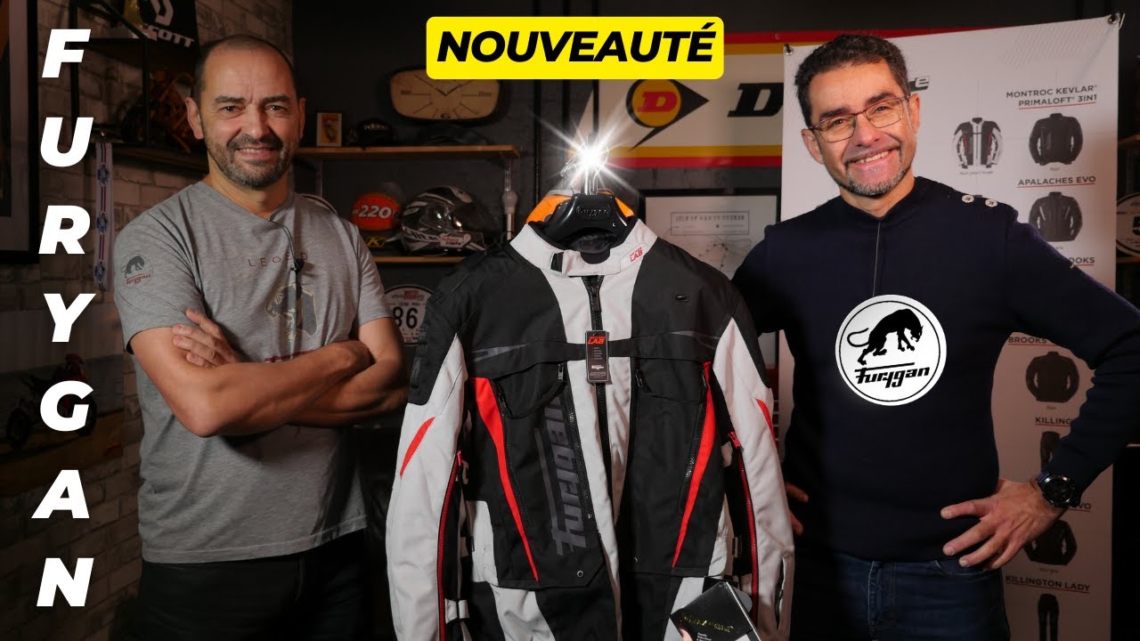 Innovation Furygan : Découvrez le blouson MONTROC 3-en-1 et AA avec IXTEM MOTO !