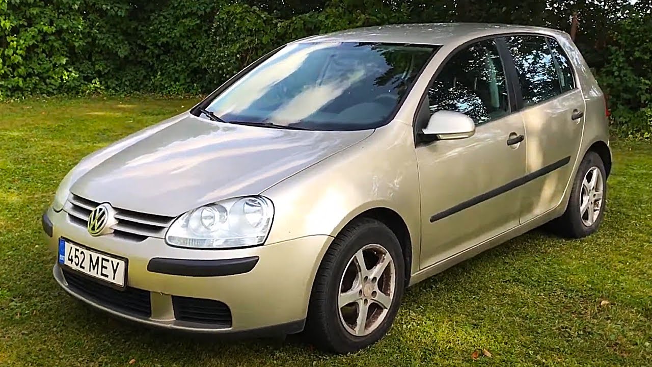 2005 Volkswagen Golf 5 (1.6 102HP) Walkaround Review - Экстерьер, интерьер, запуск, характеристики