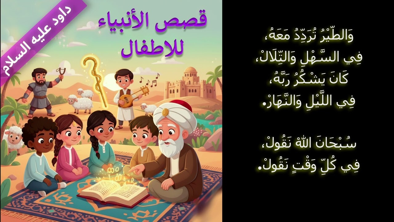 اناشيد دينية للأطفال - قصة سيدنا داود عليه السلام