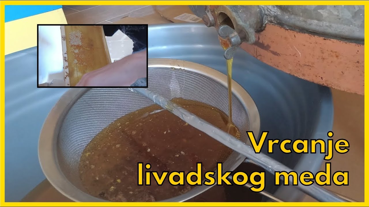 Naš prvi livadski med! - Vrcanje