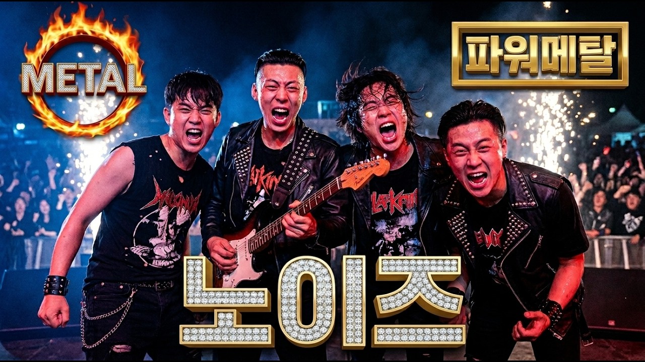 🤘 상상 속의 그녀가 메탈로? | 노이즈(Noise) 히트곡 메탈 커버 플레이리스트 [AI COVER]