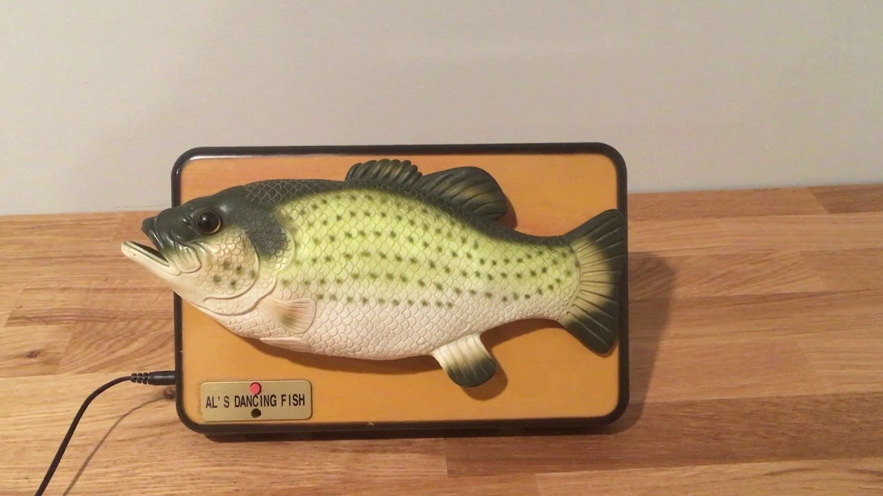 very rare! Mini Al's Dancing fish the singing sensation!