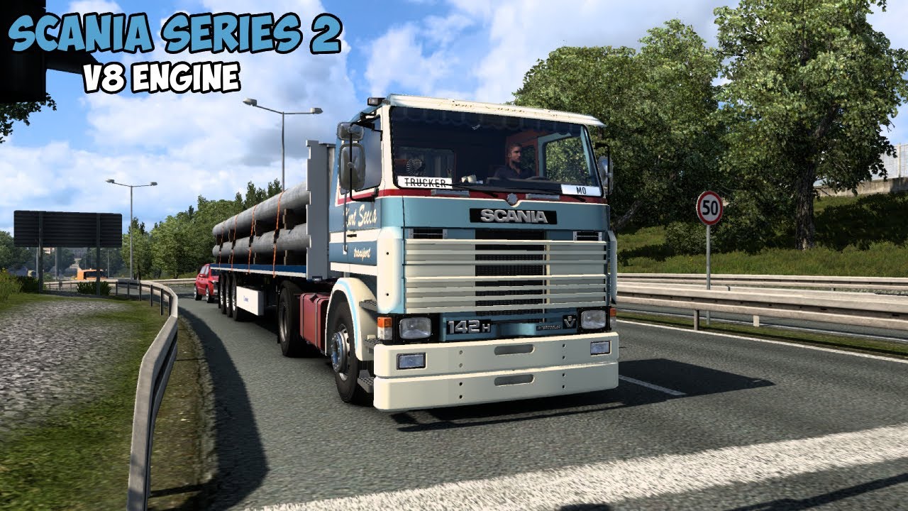 Scania Series 2 | V8 Engine | Euro Truck Simulator 2 | 1.51 Update | ETS2 1.51 | ETS2 Mods!