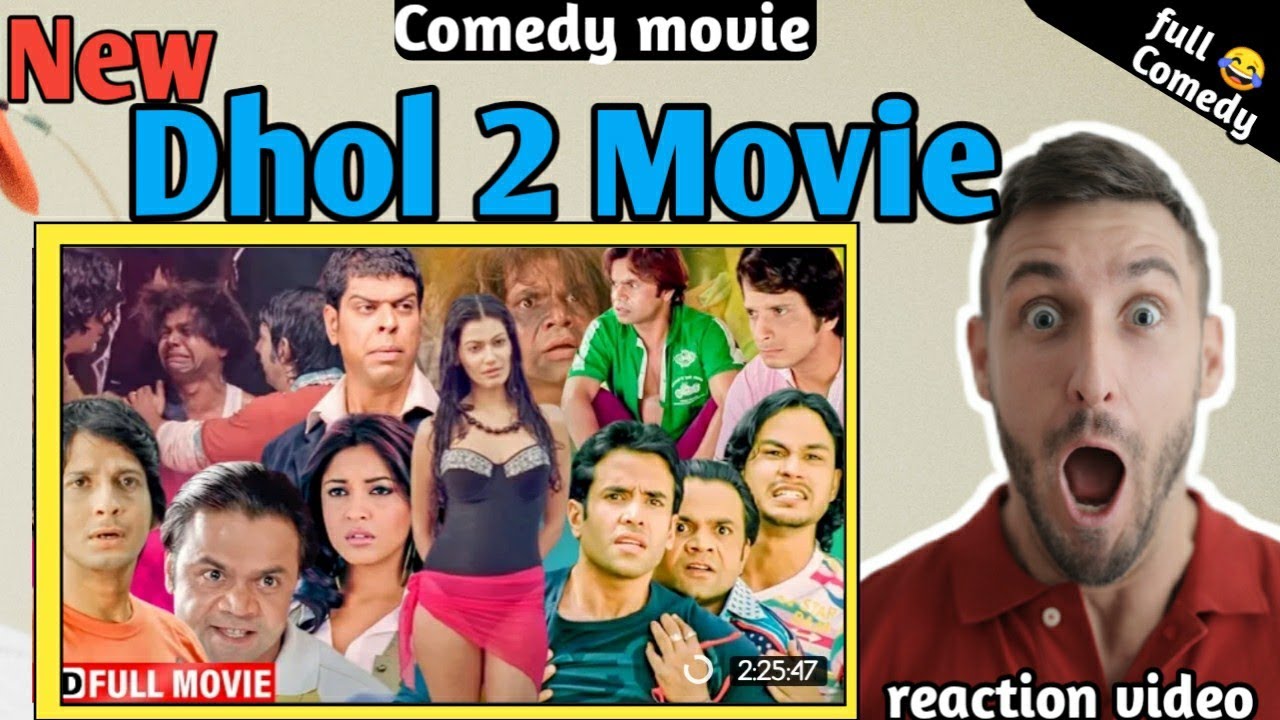 Dhol 2 Official Trailer | New Bollywood Comedy Movie 2021| Review reaction video |#Dhol-2-Movie-New