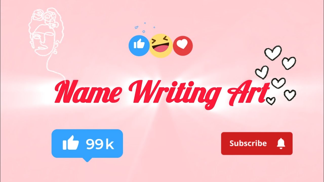 Name Writing calligraphy #art#calligraphy#live#shorts