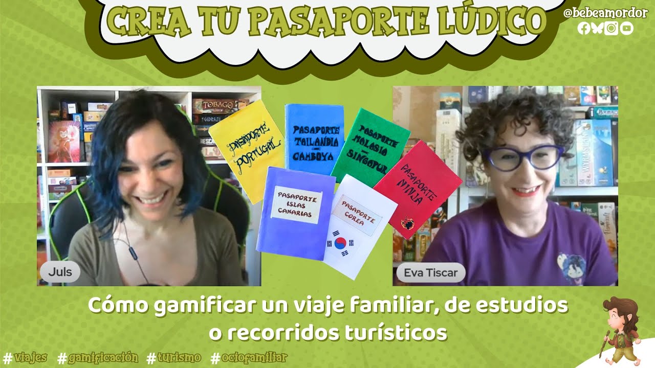 Aprende a hacer tu pasaporte lúdico - gamifica tu viaje