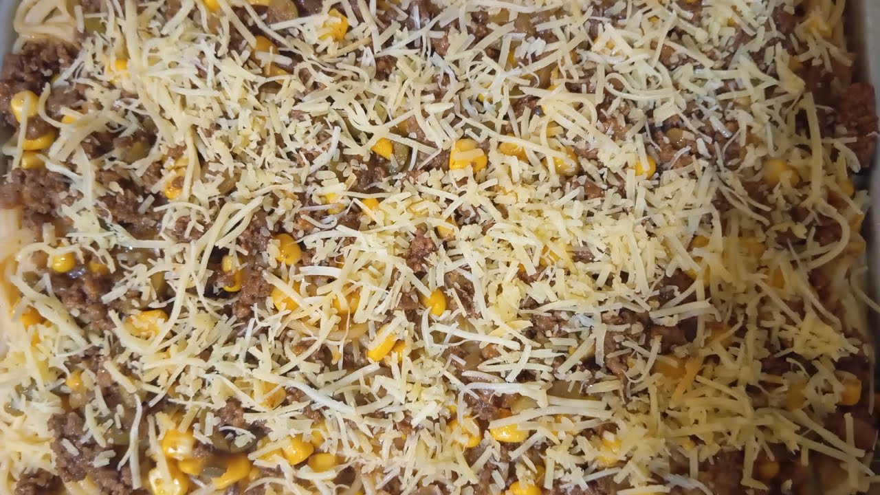 Macarronada simples de forno 