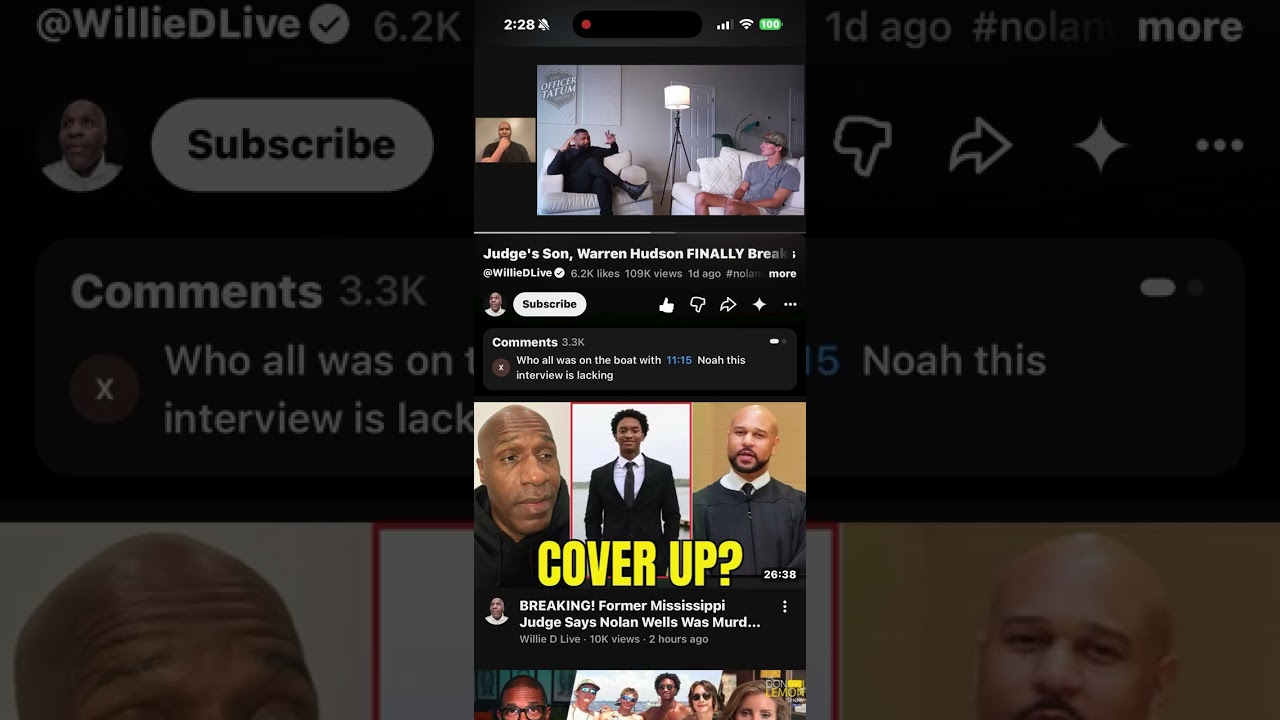 Check out Warren Hudson&rsquo;s Interview, is he lying or hiding something?