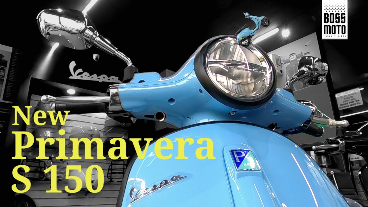 Vespa Primavera S 150 i get Abs / Price Specs 2024 Philippine Review