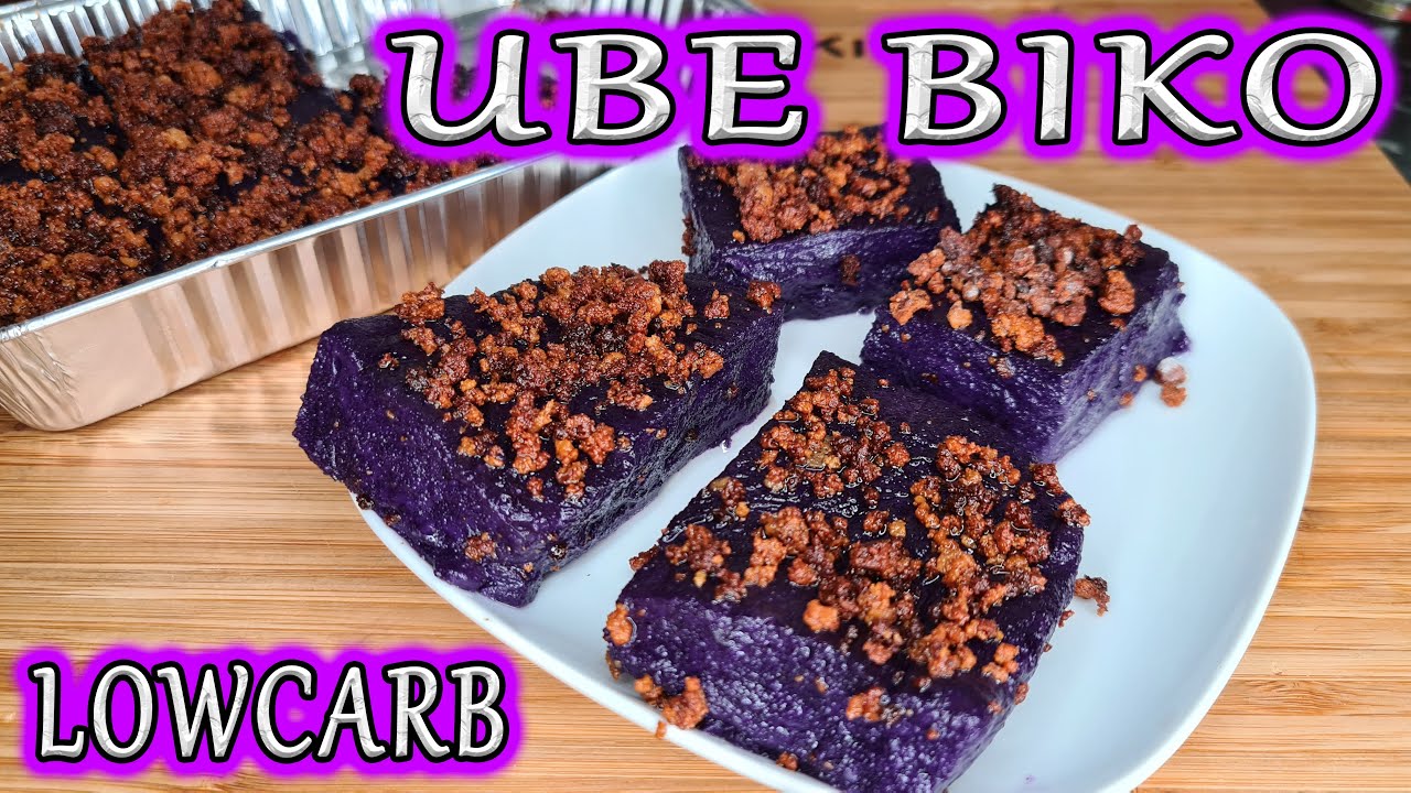 Low Carb Ube Biko | Panlasang Lowcarb with Kersteen/LCfied Recipe/Kersteen Kitchen