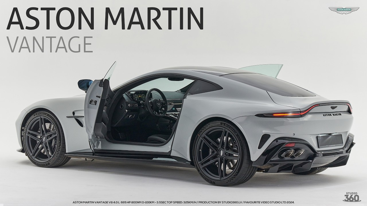 ASTON MARTIN Vantage - British Performance Icon Captured in 360°