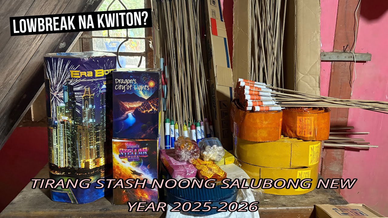 TIRANG STASH | NEW YEAR 2025-2026 | EAGLE | DRAGON | AQUINO | DREAMLIGHT | LEBRILLA | 4SURE