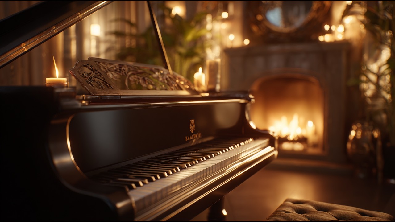 2 Hours Romantic Piano Music | Soft & Cozy Love Atmosphere