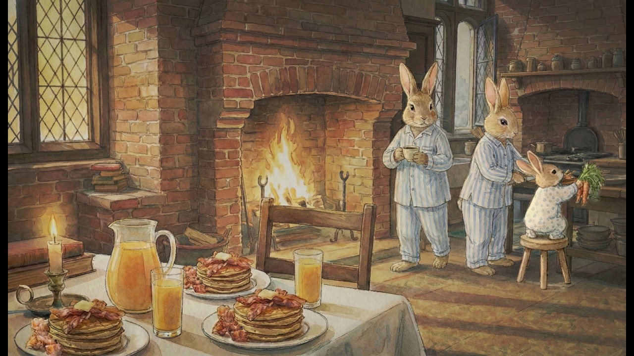 [Celtic Music] Pancakes & Pajamas | Warm Morning Ambience for Family