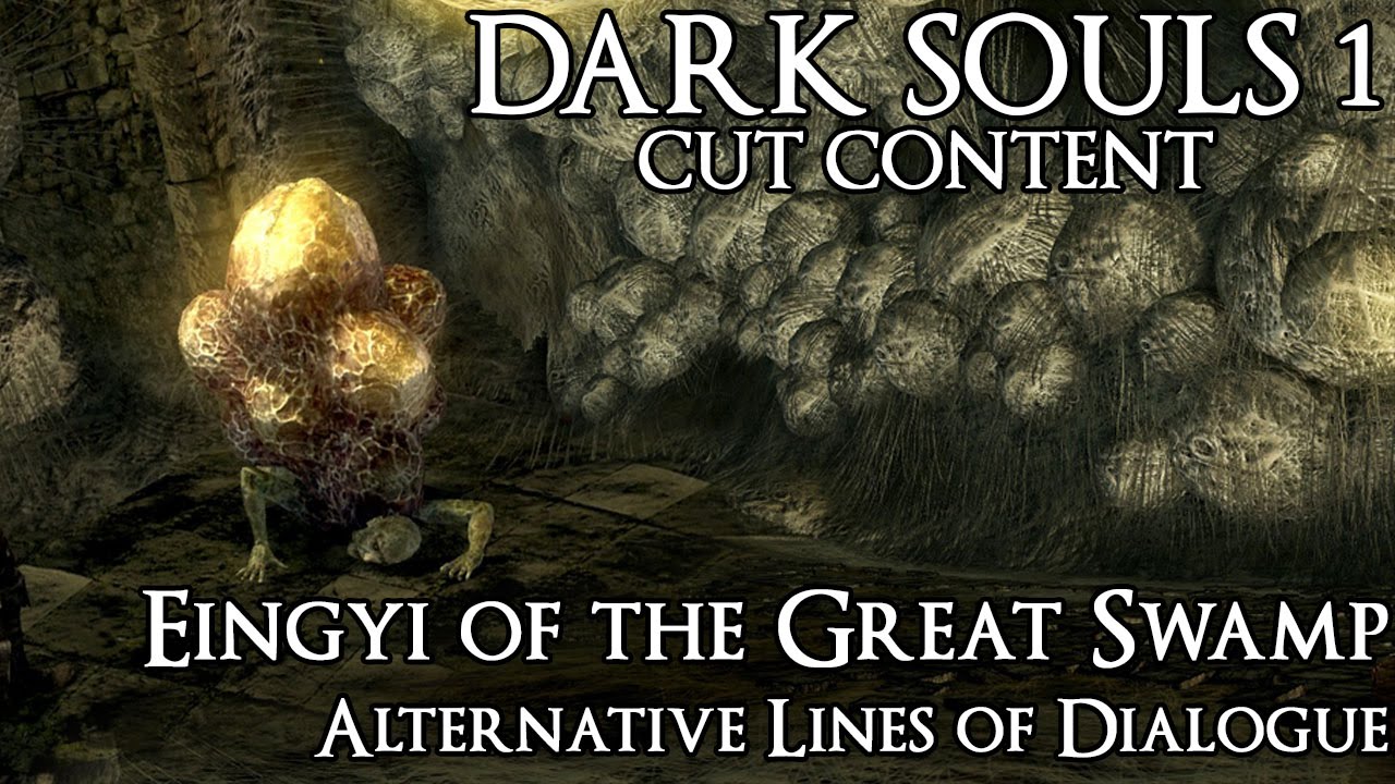 Dark Souls 1 Cut Content - Eingyi Alternative Dialogue