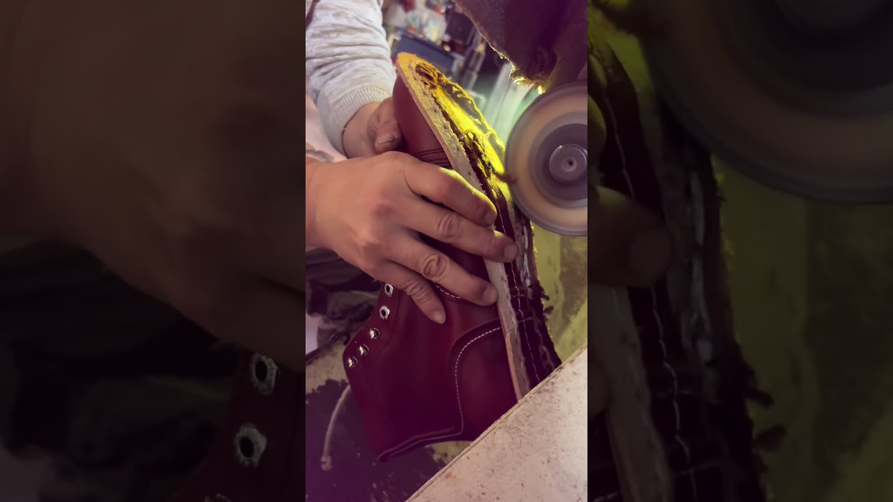 How we make custom made boots AL8111 for Alex in size 48