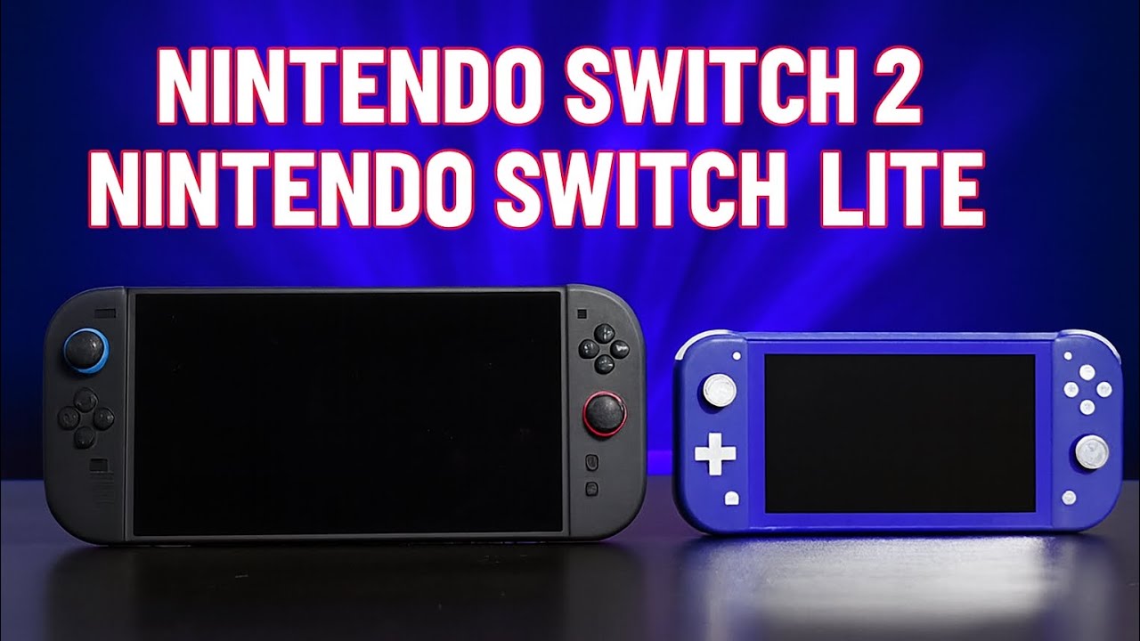 Switch 2 vs Nintendo Switch Lite: Qual portátil escolher hoje? #nintendoswitch2 #nintendoswitchlite 