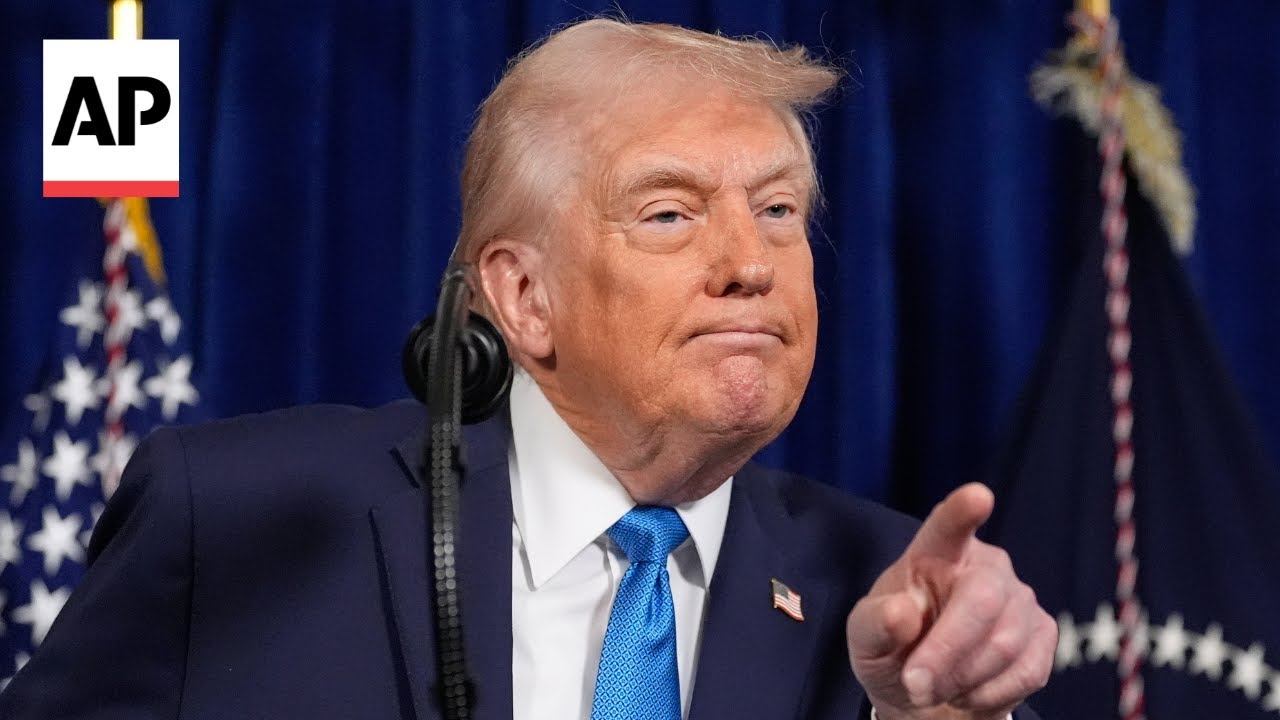 AP reporter describes scene at Mar-a-Lago as Trump holds briefing on Maduro