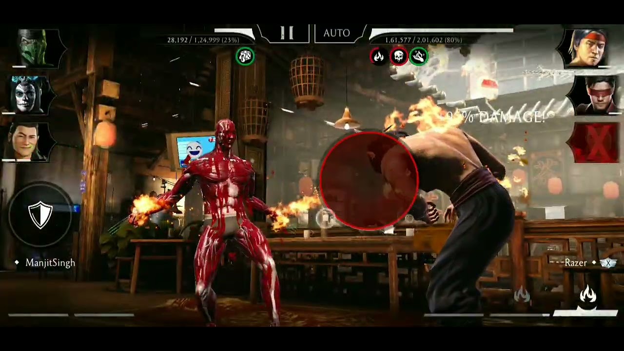 MK mobile ELDER faction war last match