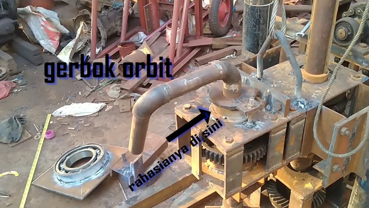 gearbok orbit pipa bor sumur