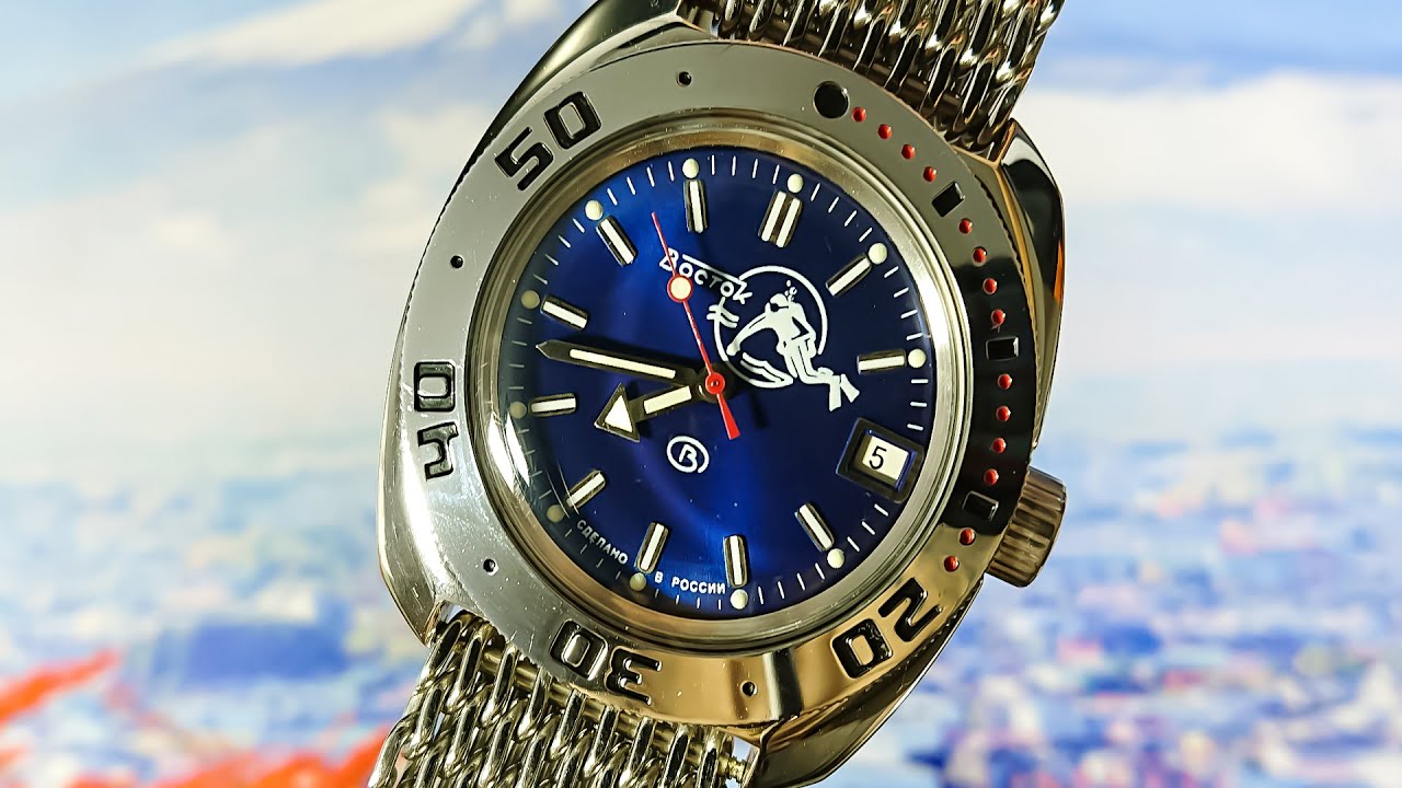 Vostok Amphibian Scuba Dude Diver (710059)
