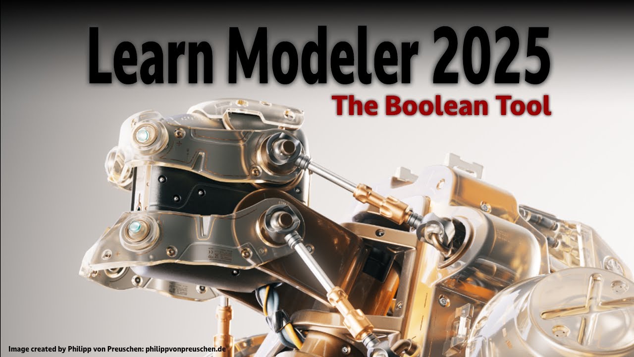 Houdini Modeler 2025 Booleans