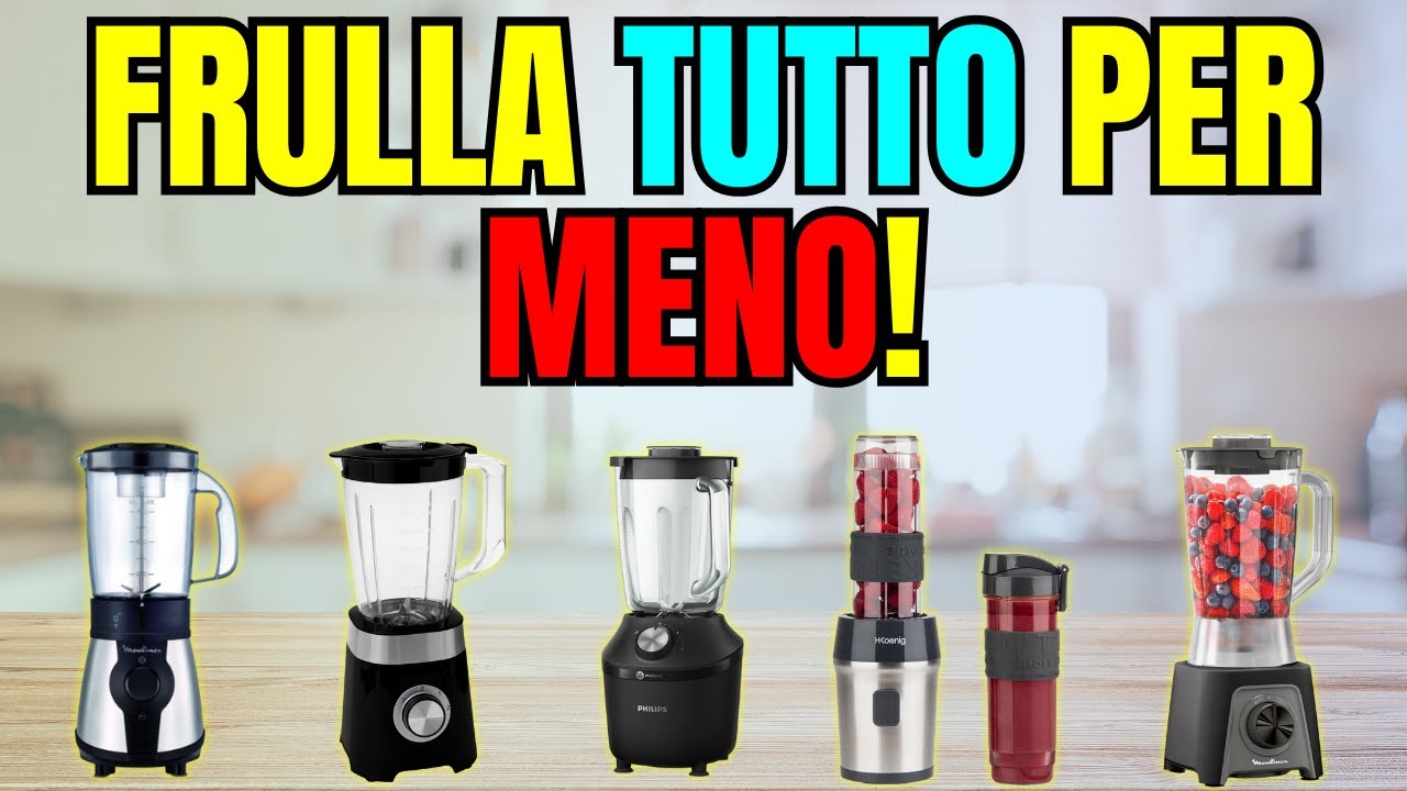 Top 5 Frullatori da Tavolo Economici – Potenti, Silenziosi e Perfetti per Uso Quotidiano!
