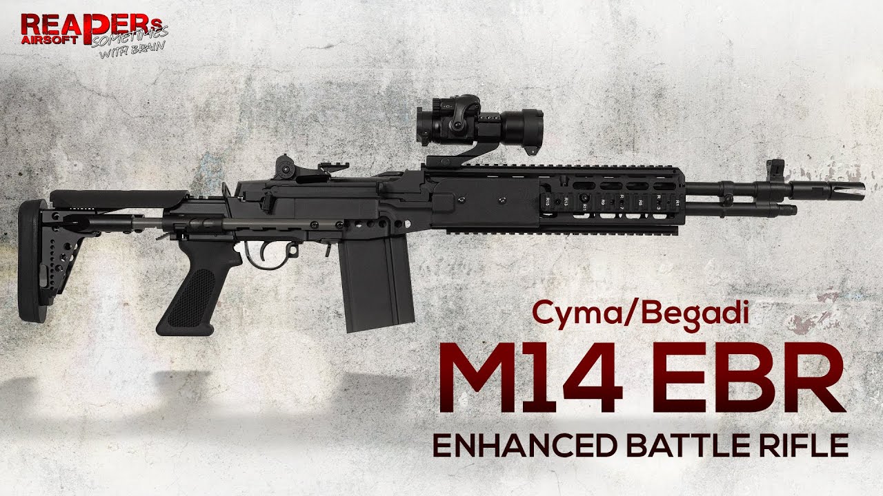 [Review] Cyma/Begadi M14 EBR (EFCS/Mosfet/HighTorque/FlatHop) 6mm Airsoft/Softair (DE)