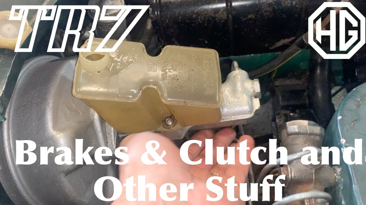 Triumph TR7 Restoration:  Some Trouble with the brake and clutch master cylinders