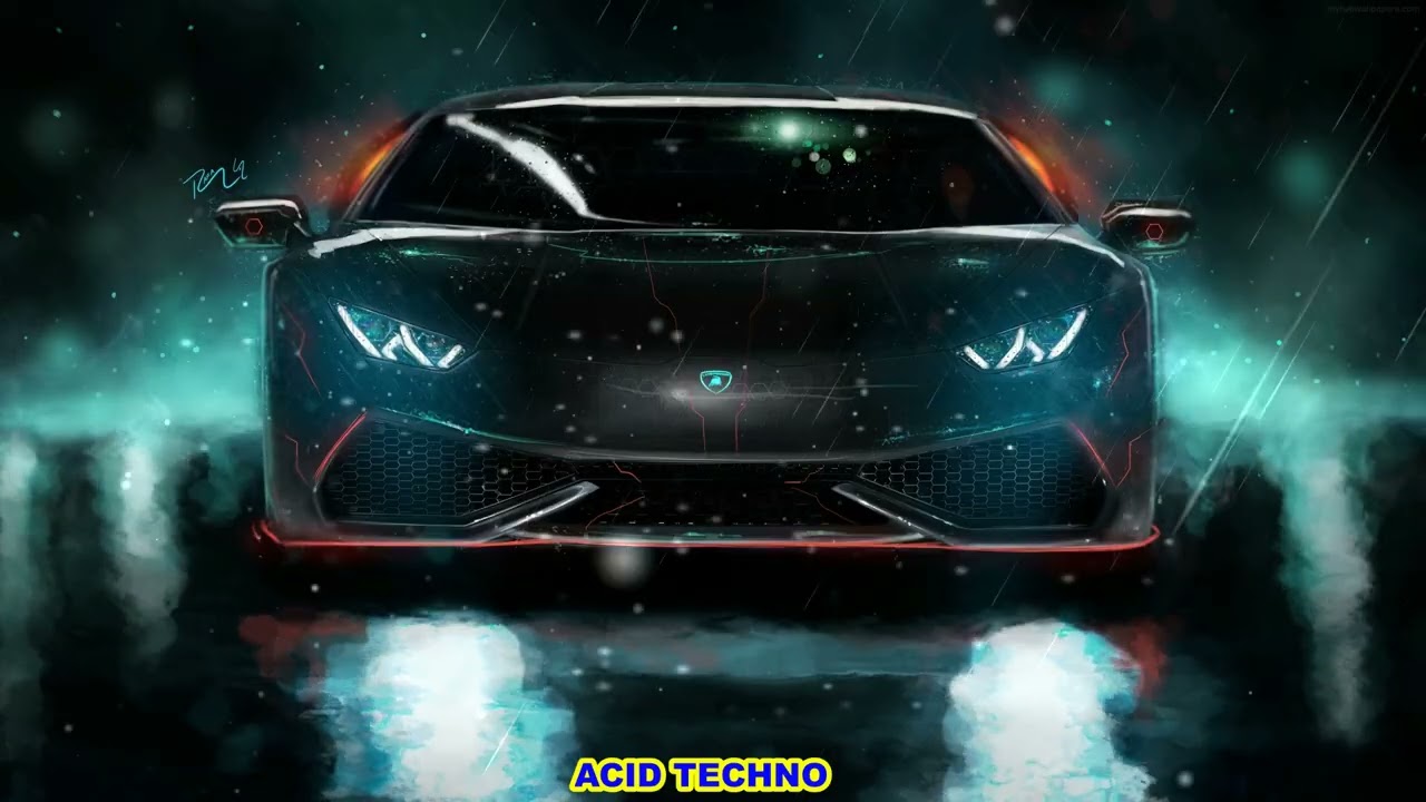 This Car Lights Up to Acid Techno Beats!
