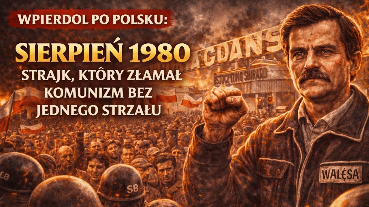 Sierpień 1980 | Strajk, który złamał komunizm bez jednego strzału
