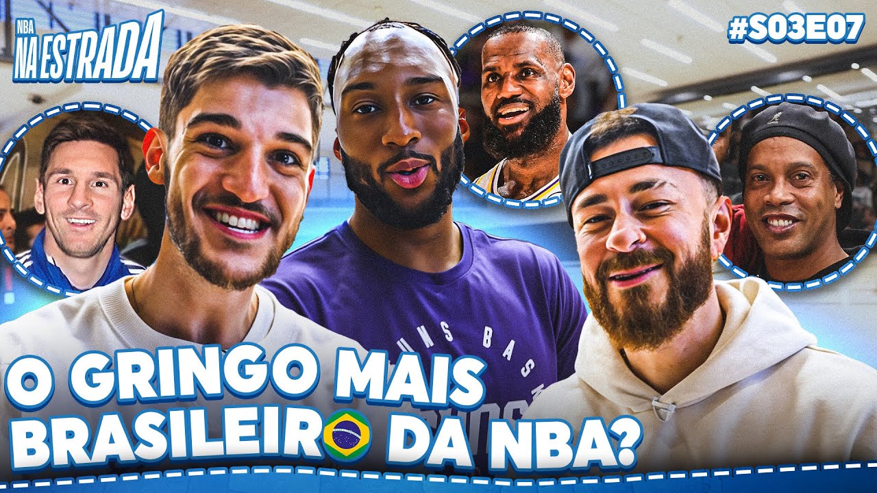 A RESENHA INESPERADA ENTRE CAIO, FRED E JOGADOR DA NBA - Na Estrada #S03E07