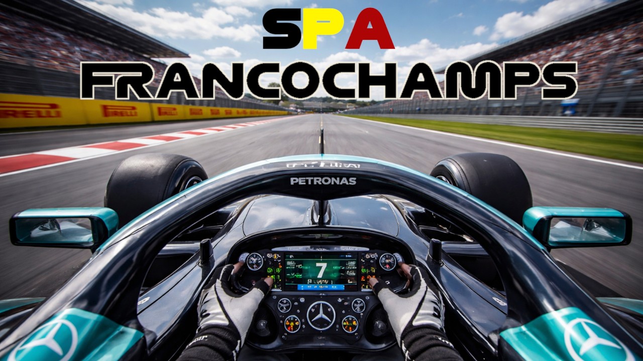 WYŚCIG F1 NA SPA FRANCOCHAMPS  W LIDZE DAD RACING