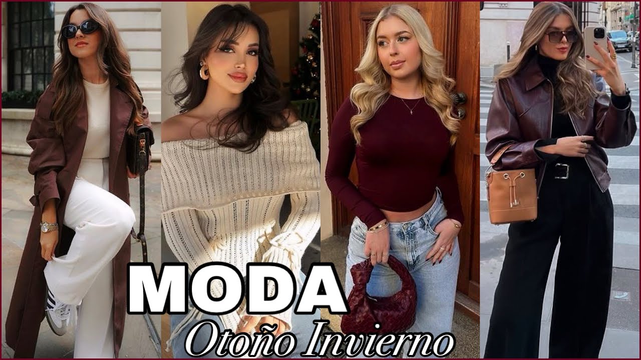 OUTFITS DE OTOÑO 🍂 2025 !!! MODA MUJER OUTFITS IDEAS PARA OTOÑO 🍁 MUJER 2025 