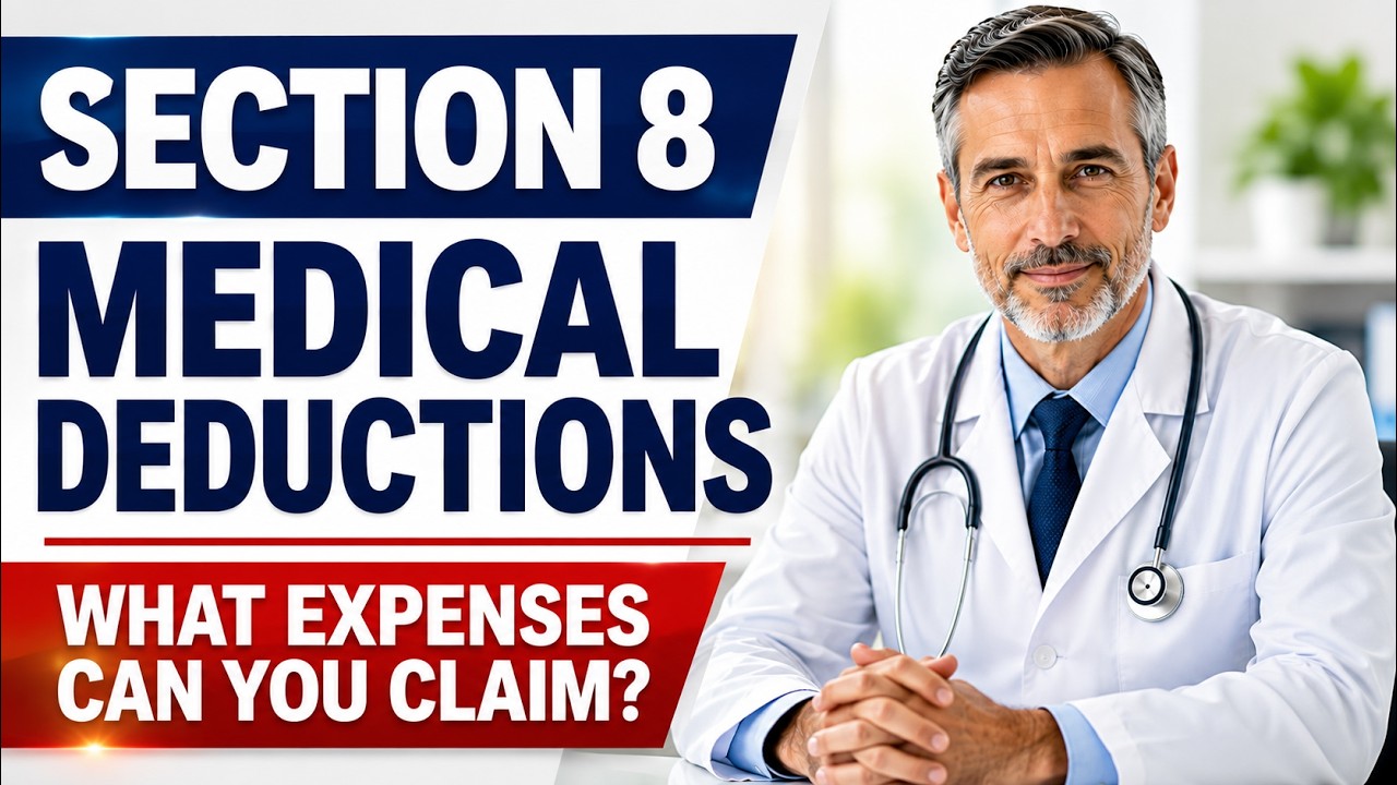 Section 8 Medical Deductions: What Expenses Can You Claim?