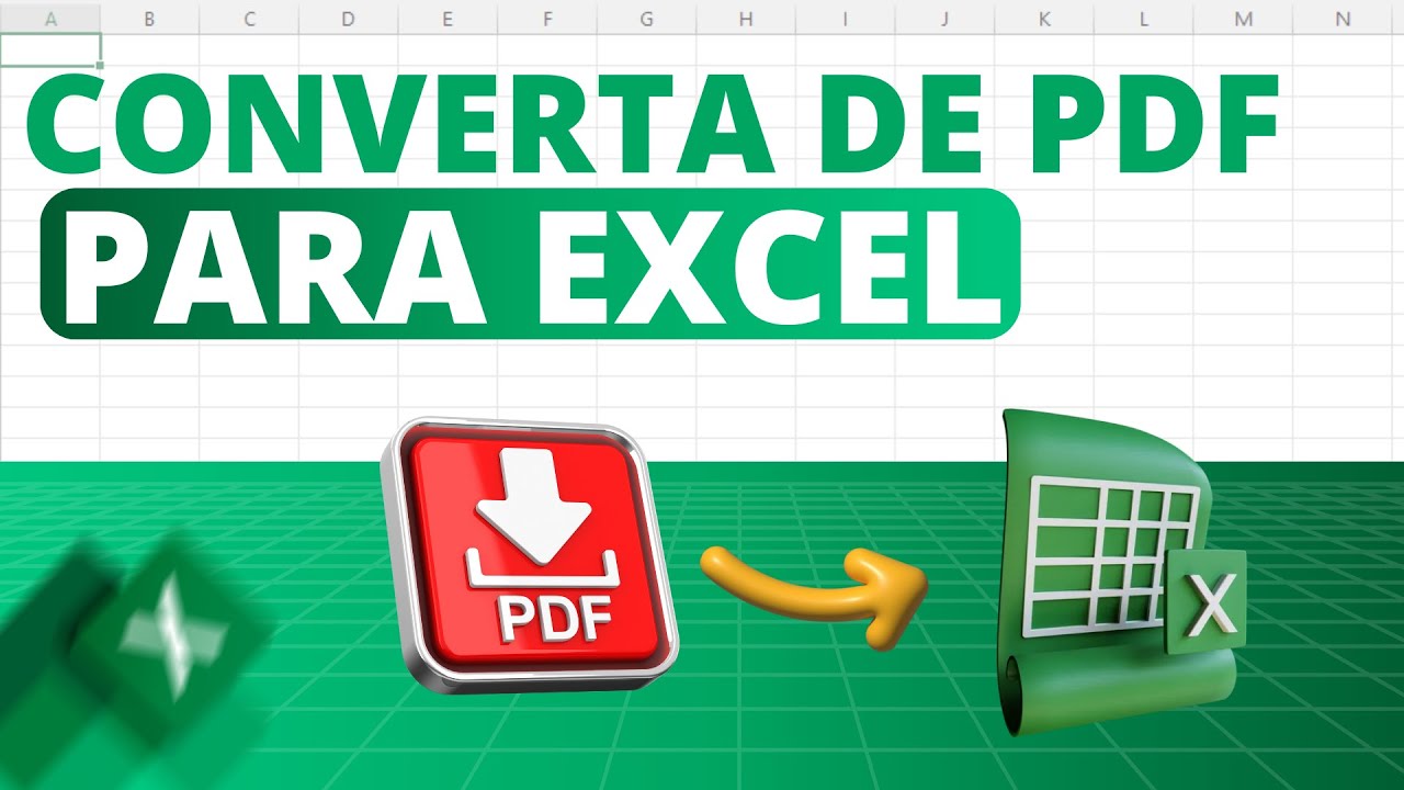 Transforme seu Arquivo PDF em Excel - Atualizado 2024 | Passo a Passo Completo